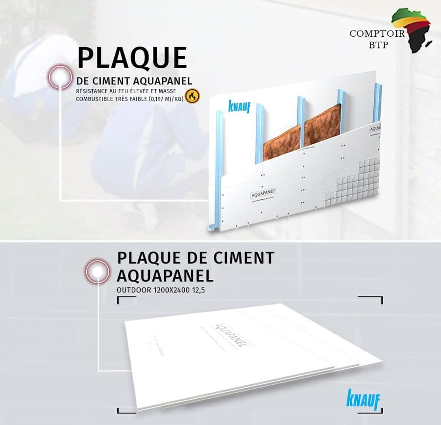 Knauf Aquapanel outdoor cement board build-up with insulation